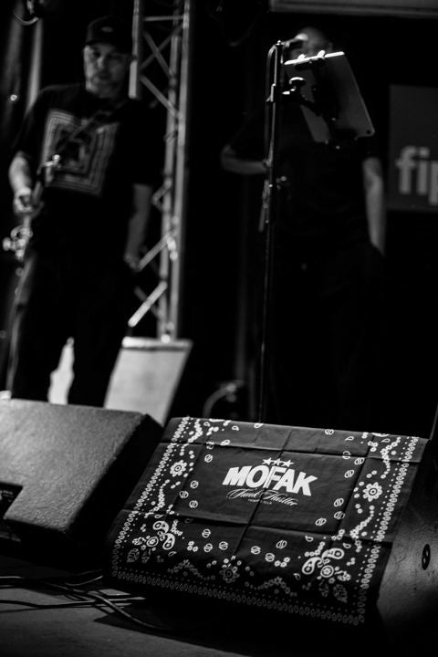 Mofak en backstage au New Morning, photo 5