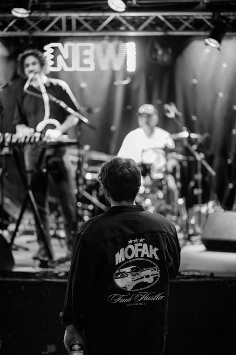 Mofak en backstage au New Morning, photo 6