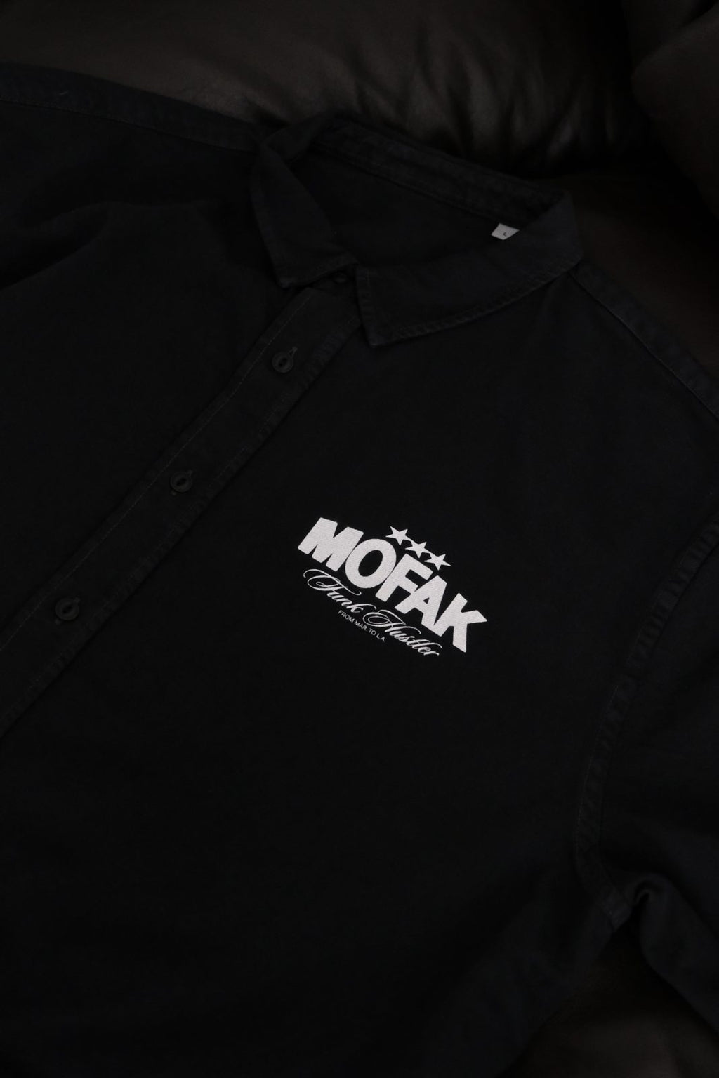 Chemise Crew Edition Mofak, logo poitrine