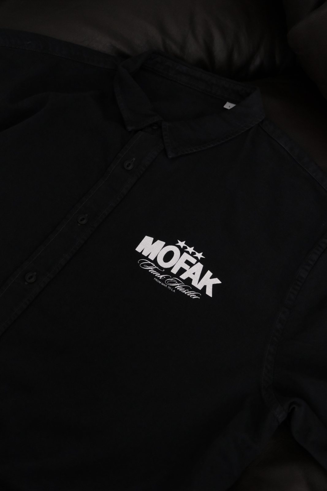 Chemise Crew Edition Mofak, logo poitrine