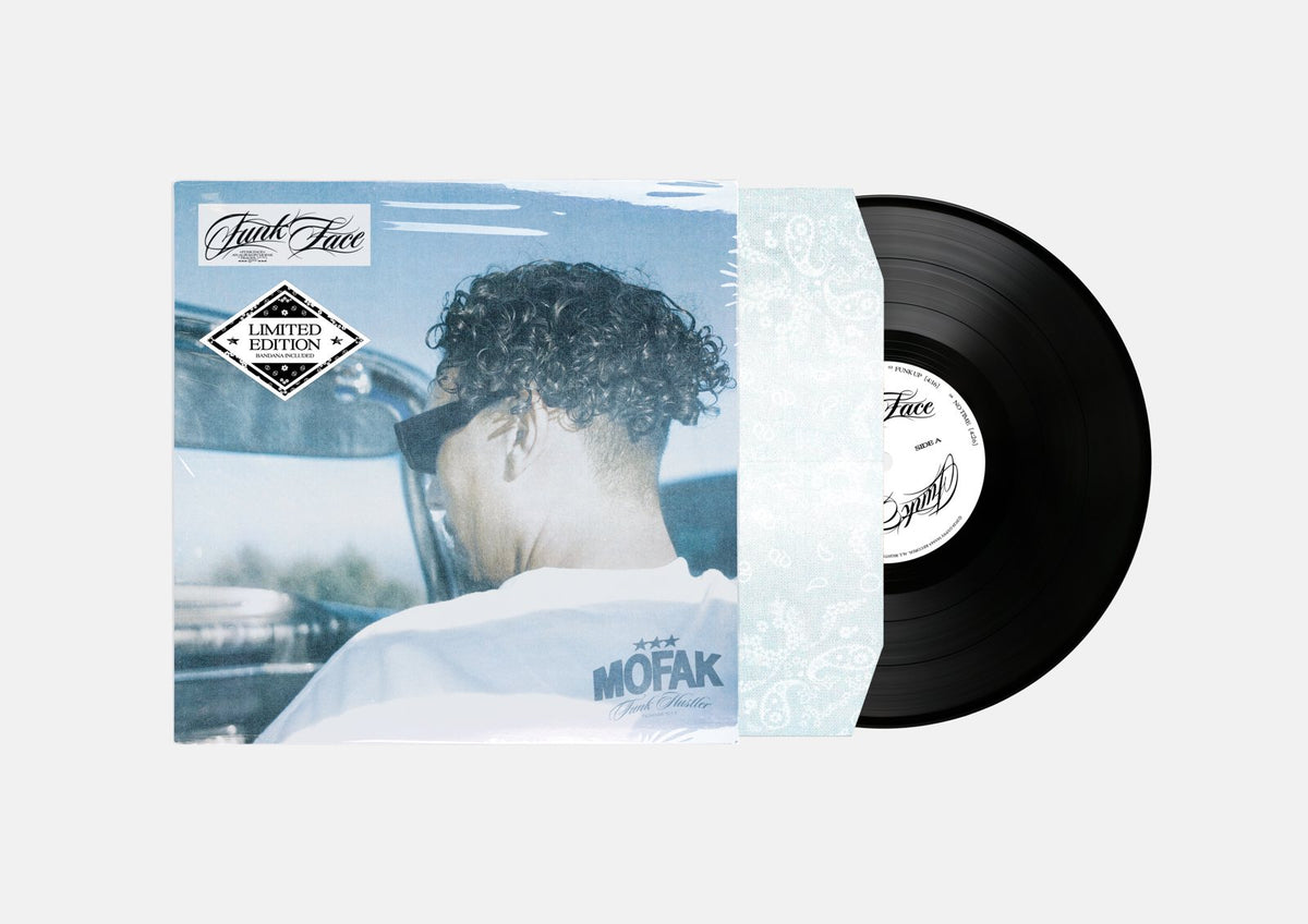 Vinyle Funk Face édition limitée avec pochette bandana